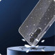 Skaidrus dėklas su blizgučiais Samsung Galaxy A36 5G telefonui "Tech-Protect Flexair Glitter"