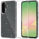 Skaidrus dėklas su blizgučiais Samsung Galaxy A36 5G telefonui "Tech-Protect Flexair Glitter"