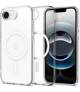 Skaidrus dėklas Apple iPhone 16E / 17E telefonui "Spigen Liquid Crystal MAG"