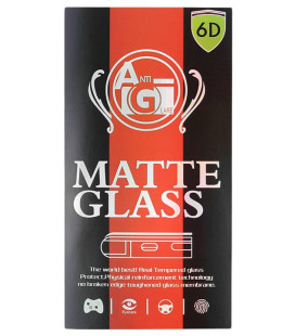 Matinis apsauginis grūdintas stiklas Apple iPhone XR / 11 telefonui "Tempered Glass 6D Matte"