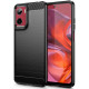 Juodas dėklas Motorola Moto G05 / E15 telefonui "Tech-Protect TPUCarbon"