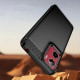 Juodas dėklas Motorola Moto G05 / E15 telefonui "Tech-Protect TPUCarbon"