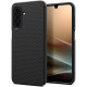 Matinis juodas dėklas Samsung Galaxy A26 5G telefonui "Spigen Liquid Air"