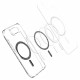Skaidrus (Carbon Fiber) dėklas Apple iPhone 16E telefonui "Spigen Ultra Hybrid MAG Magsafe"