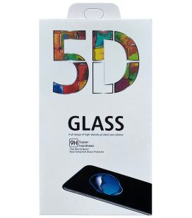 LCD apsauginis stikliukas 5D Full Glue Apple iPhone 13/13 Pro/14/16e/17e juodas