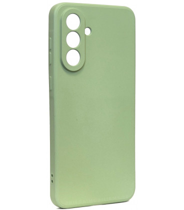 Žalias dėklas Samsung Galaxy A56 5G telefonui "Liquid Silicone 1.5mm"