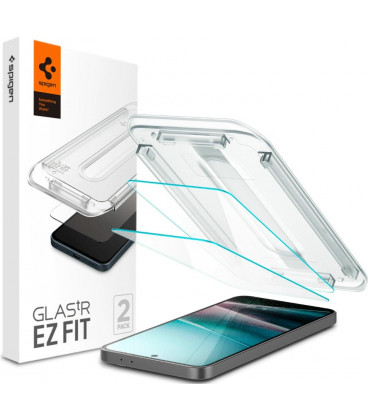 Apsauginis grūdintas stiklas Samsung Galaxy A36 5G / A37 5G telefonui "Spigen Glas.TR EZ Fit 2-Pack"