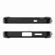 Matinis juodas dėklas Samsung Galaxy S25 telefonui "Spigen Ultra Hybrid MAG Magsafe"