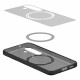 Matinis juodas dėklas Samsung Galaxy S25 telefonui "Spigen Ultra Hybrid MAG Magsafe"