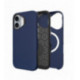 Dėklas Perfectionists Triangle Mag Case Apple iPhone 15 tamsiai mėlynas