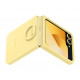 Originalus geltonas dėklas "Silicone Cover with Ring" Samsung Galaxy Z Flip 6 / 7 FE telefonui "EF-PF741TYE"