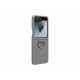 Originalus pilkas dėklas "Silicone Cover with Ring" Samsung Galaxy Z Flip 6 / 7 FE telefonui "EF-PF741TJE"