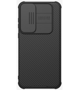 Juodas dėklas Samsung Galaxy A55 5G telefonui "Nillkin CamShield Pro Hard"