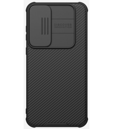 Juodas dėklas Samsung Galaxy A55 5G telefonui "Nillkin CamShield Pro Hard"