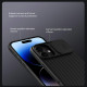 Juodas dėklas Apple iPhone 16 telefonui "Nillkin CamShield Pro Magnetic Hard"