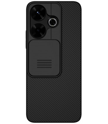 Juodas dėklas Xiaomi Redmi 13 4G / Poco M6 4G telefonui "Nillkin CamShield Hard"