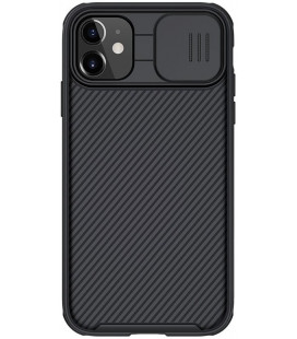 Juodas dėklas Apple iPhone 11 telefonui "Nillkin CamShield Pro Hard"