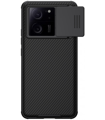 Juodas dėklas Xiaomi 13T / 13T Pro telefonui "Nillkin CamShield Pro Hard"
