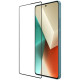 Juodas apsauginis grūdintas stiklas Xiaomi Redmi Note 13 Pro 4G / 5G / Poco X6 5G telefonui "Nillkin Amazing 2.5D CP+ Pro"
