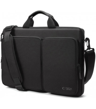 Juodas nešiojamo kompiuterio dėklas 17" "Tech-Protect Defender Bag"