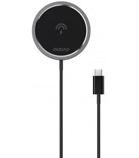 Juodas belaidis 15W pakrovėjas "Dudao MagSafe A12XS"