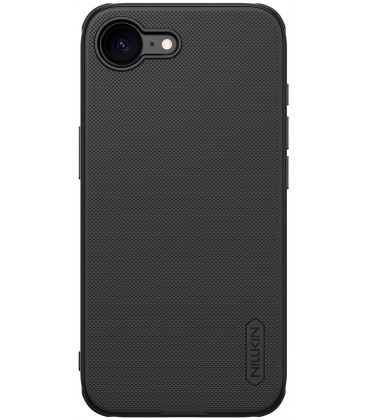 Juodas dėklas Apple iPhone 16E / 17E telefonui "Nillkin Super Frosted Pro"