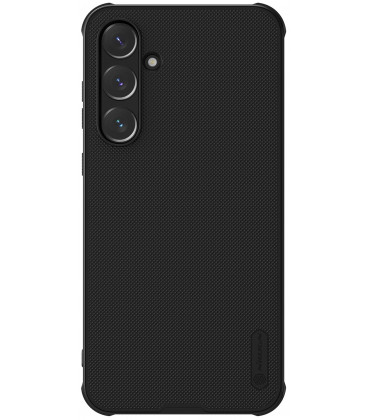 Juodas dėklas Samsung Galaxy A55 5G telefonui "Nillkin Super Frosted Pro Magnetic"