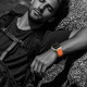 Oranžinė apyrankė Apple Watch 6 / 7 / 8 / 9 / 10 / SE / Ultra 1 / 2 ( 44 / 45 / 46 / 49 mm) "Teh-Protect Nylon Clasp"