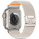 Pilka (Titanium) apyrankė Apple Watch 6 / 7 / 8 / 9 / 10 / SE / Ultra 1 / 2 ( 44 / 45 / 46 / 49 mm) "Teh-Protect Nylon Clasp"