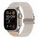 Pilka (Titanium) apyrankė Apple Watch 6 / 7 / 8 / 9 / 10 / SE / Ultra 1 / 2 ( 44 / 45 / 46 / 49 mm) "Teh-Protect Nylon Clasp"