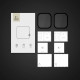 Ekrano apsauga Amazfit Bip 6 laikrodžiui "Tech-Protect Glass Flex+ 2-Pack"