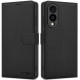 Juodas atverčiamas dėklas Samsung Galaxy S25 Edge telefonui "Tech-Protect Wallet"