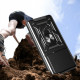 Juodas dėklas Xiaomi Redmi Note 14 4G / LTE telefonui "Tech-Protect Camshield Pro"