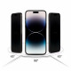 (Privacy) apsauginis grūdintas stiklas Apple iPhone 13 / 13 Pro / 14 / 16E telefonui "Tech-Protect Glass Spy+ 2-Pack"