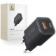 Juodas 1xUSB-A + 1xUSB-C PD33W / QC3.0 pakrovėjas "Tech-Protect NCM33W 2-Port"