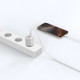 Baltas 1xUSB-A + 1xUSB-C PD33W / QC3.0 pakrovėjas "Tech-Protect NCM33W 2-Port"
