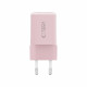 Rožinis 1xUSB-A + 1xUSB-C PD33W / QC3.0 pakrovėjas "Tech-Protect NCM33W 2-Port"