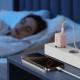 Rožinis 1xUSB-A + 1xUSB-C PD33W / QC3.0 pakrovėjas "Tech-Protect NCM33W 2-Port"