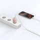 Rožinis 1xUSB-A + 1xUSB-C PD33W / QC3.0 pakrovėjas "Tech-Protect NCM33W 2-Port"