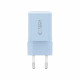 Mėlynas 1xUSB-A + 1xUSB-C PD33W / QC3.0 pakrovėjas "Tech-Protect NCM33W 2-Port"