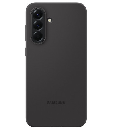Originalus juodas dėklas "Silicone Cover" Samsung Galaxy A56 5G telefonui "EF-PA566CBE"