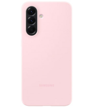 Originalus rožinis dėklas "Silicone Cover" Samsung Galaxy A56 5G telefonui "EF-PA566CPE"