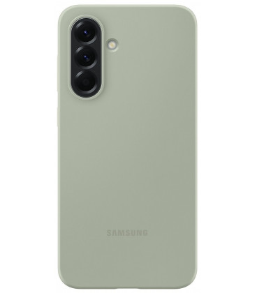 Originalus žalias dėklas "Silicone Cover" Samsung Galaxy A56 5G telefonui "EF-PA566CGE"