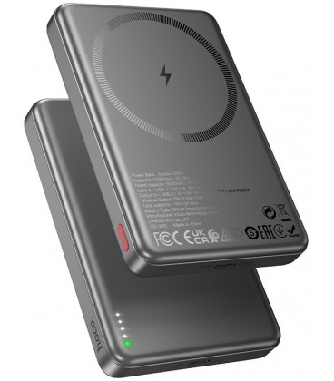 Juoda Išorinė baterija Power Bank PD20W 10000mAh "Hoco Q26A"