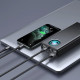 Juoda Išorinė baterija Power Bank 65W 30000mAh "Baseus Amblight"