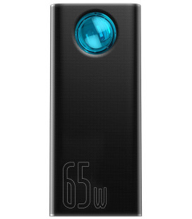 Juoda Išorinė baterija Power Bank 65W 30000mAh "Baseus Amblight"