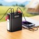 Juoda Išorinė baterija Power Bank 22.5W + PD20W 80000mAh "Hoco J143"