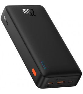 Juoda Išorinė baterija Power Bank 20W 20000mAh "Baseus Airpow"
