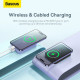 Juoda Išorinė baterija Power Bank 20W 20000mAh "Baseus Magnetic Mini"