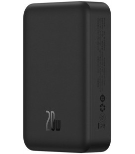 Juoda Išorinė baterija Power Bank 20W 20000mAh "Baseus Magnetic Mini"